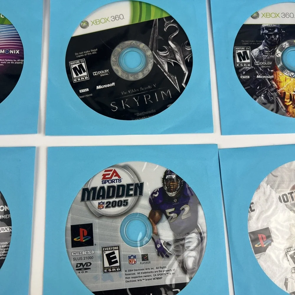 Multi Platform Loose Discs Video Game - Lot Of 50 - AS IS Untested Scratches #7